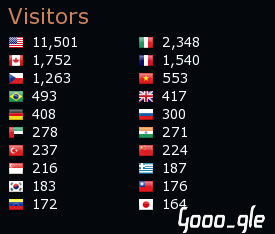 Gooo-gle Flag Counter